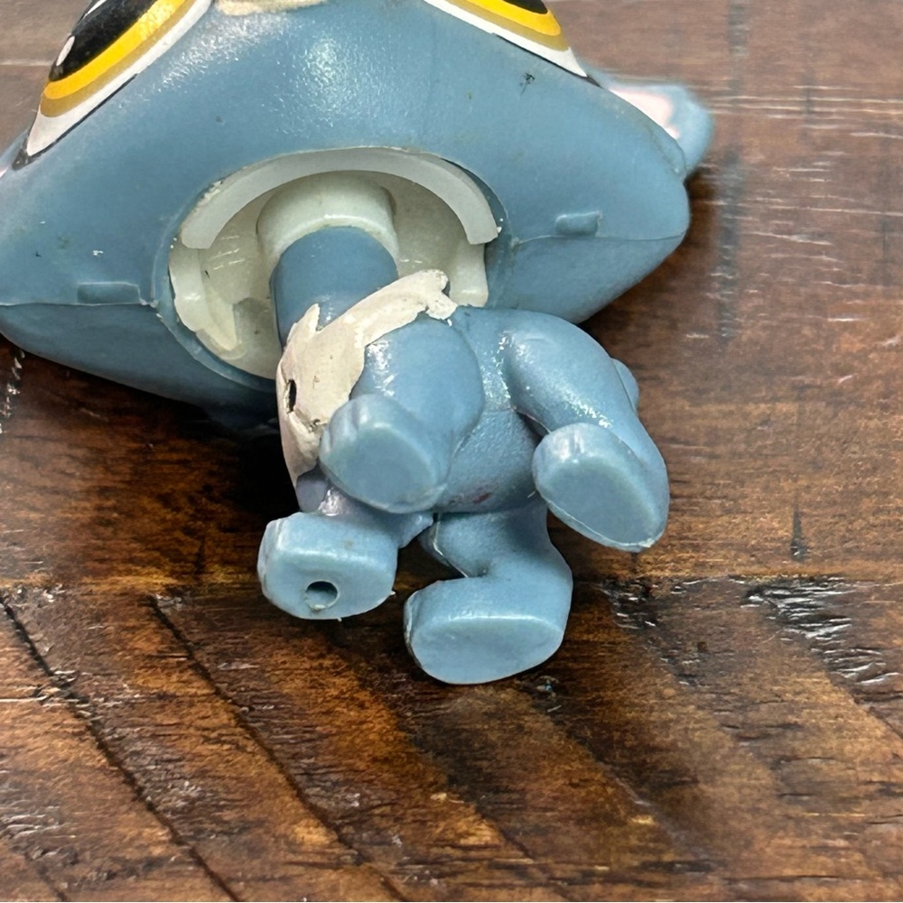 Hasbro Littlest Pet Shop LPS #92 Barkley Woofley Yorkie Terrier Dog Blue Gray - Picture 4 of 5